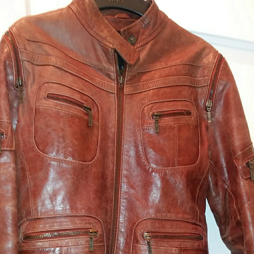 Brown Leather Jacket
